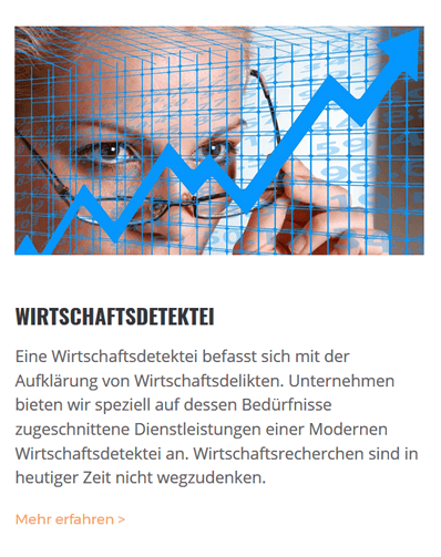 Wirtschaftsdetektei für 75428 Illingen